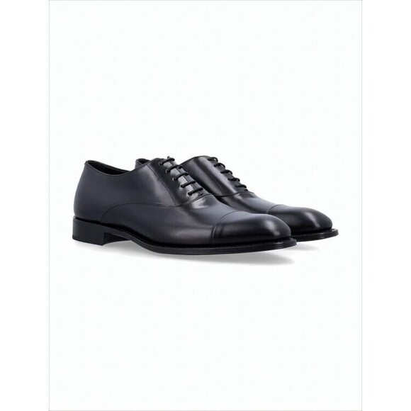 Saint Laurent Refined Black Calfskin Oxford Shoes - NWT